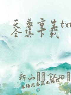 天尊重生txt全集下载