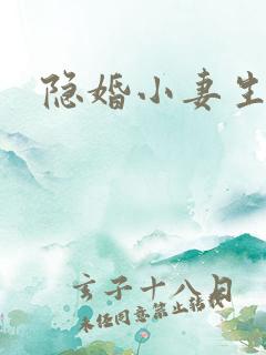 隐婚小妻生个娃
