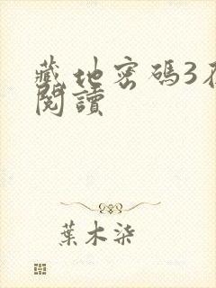 藏地密码3在线阅读