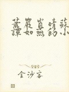 萧严肖晴苏雨溪谭如燕的小说