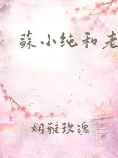 苏小纯和老苏