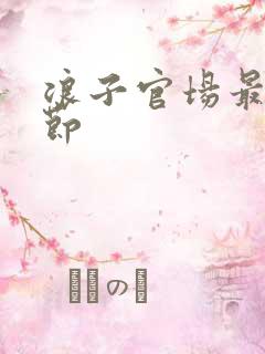 浪子官场最新章节