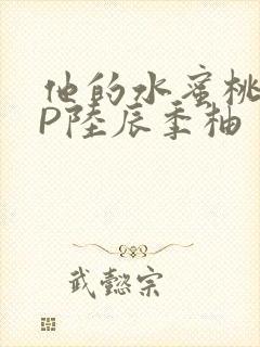 他的水蜜桃POP陆辰季柚