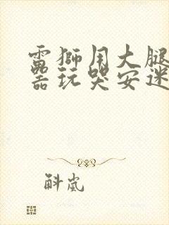 雷狮用大腿支撑器玩哭安迷修