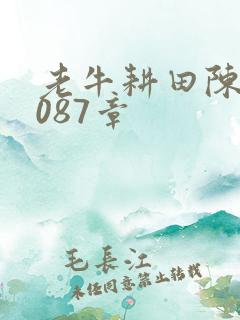 老牛耕田陈雪1087章