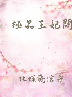 极品王妃闹王府