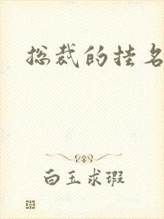 总裁的挂名娇妻