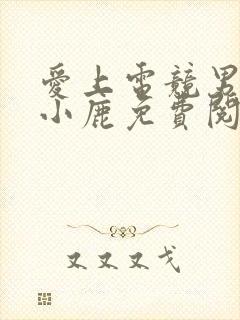 爱上电竞男神林小鹿免费阅读