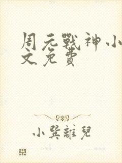 周元战神小说全文免费