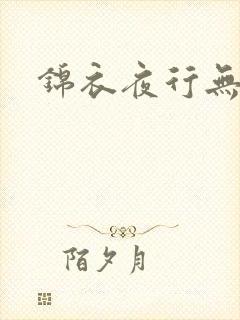 锦衣夜行无弹窗