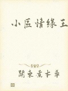 小区情缘王丽萍