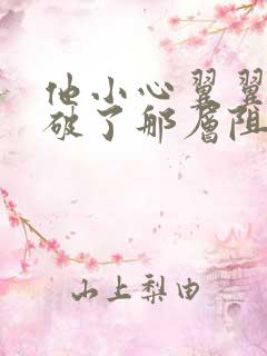 他小心翼翼的冲破了那层阻碍