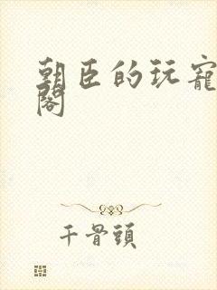 朝臣的玩宠笔趣阁