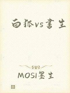 白狐vs书生