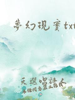 梦幻现实txt