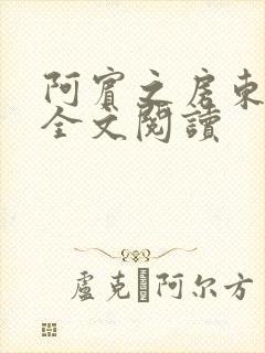 阿宾之房东太大全文阅读