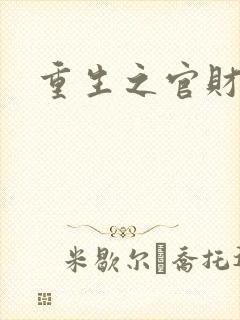 重生之官财人生