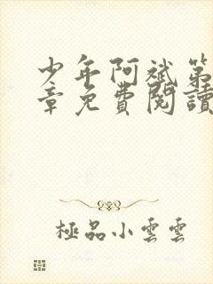 少年阿斌第13章免费阅读