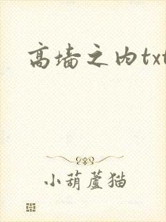 高墙之内txt