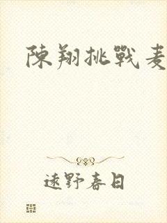 陈翔挑战麦克风