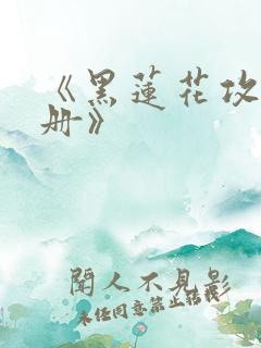 《黑莲花攻略手册》