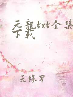 元龙txt全集下载