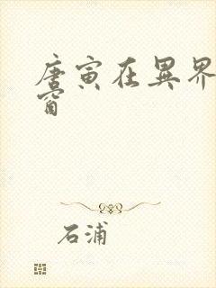 唐寅在异界无弹窗