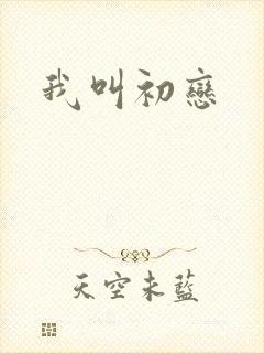 我叫初恋