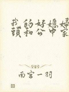 我的好媳妇中字头和公中家的区别