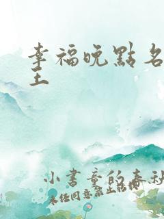 幸福晚点名 大王