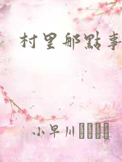 村里那点事儿