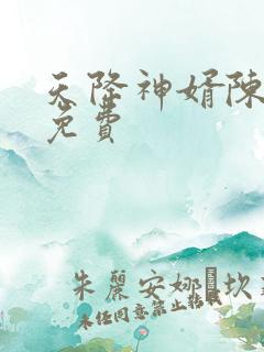 天降神婿陈黄皮免费