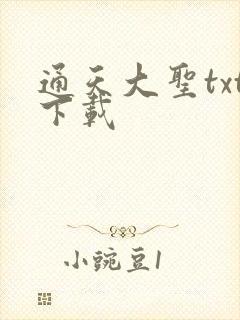 通天大圣txt下载