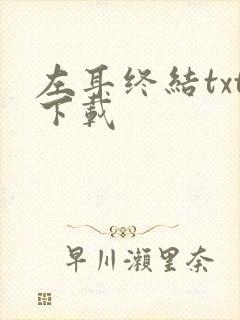 左耳终结txt下载