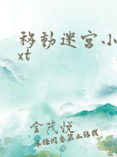 移动迷宫小说txt