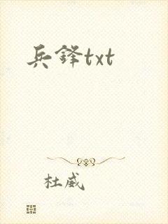 兵锋txt