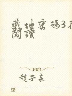 藏地密码3在线阅读