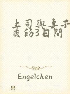 上司与妻子干到爽的3日间