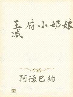 王府小奶娘未删减