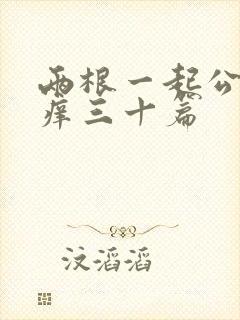 两根一起公憩止痒三十篇