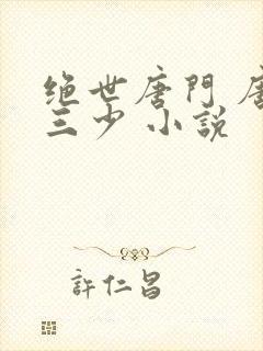 绝世唐门 唐家三少 小说