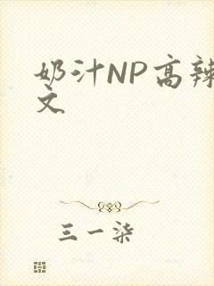奶汁NP高辣H文