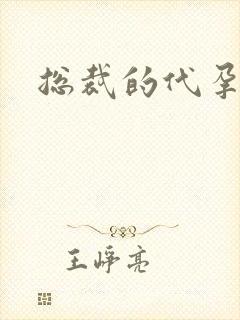 总裁的代孕女友