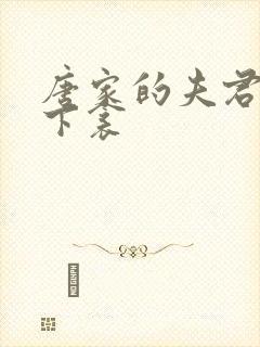 唐家的夫君们帘下衾