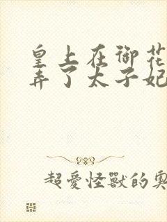 皇上在御花园c弄了太子妃