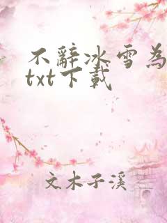 不辞冰雪为卿热txt下载