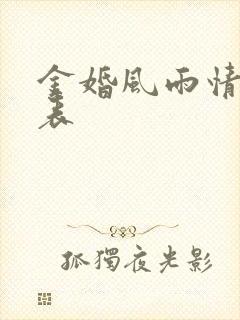 金婚风雨情演员表