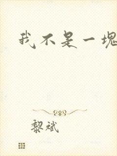 我不是一块石头