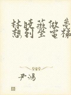 林晓薇做梦也没想到坐电梯到小区物业