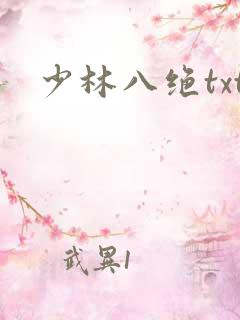 少林八绝txt